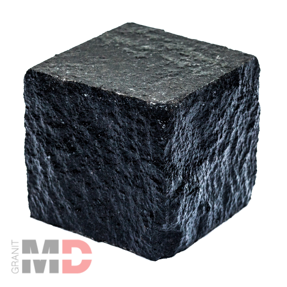 Czarna kostka granitowa